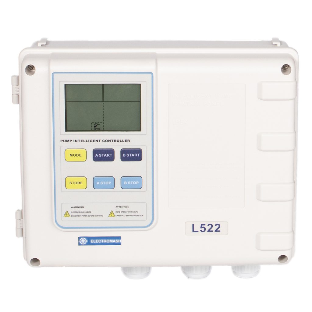 Начална 23 L 522, 220V- защитно табло за две помпи
